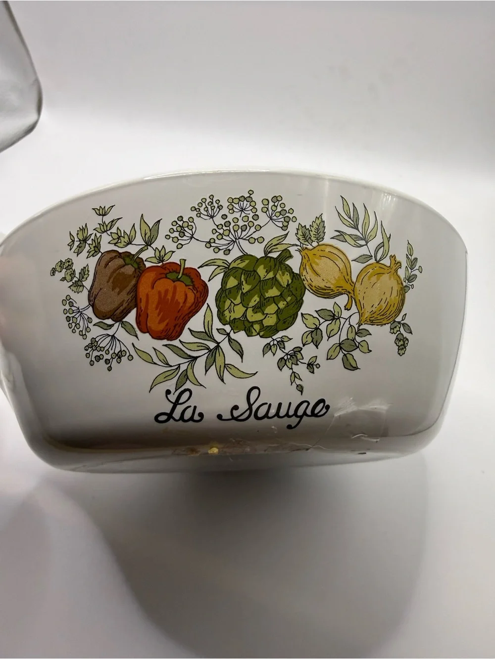 Vintage Corning Ware 3 Piece Set Spice of Life with Lids